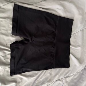 Women's Black High-Waisted Shorts